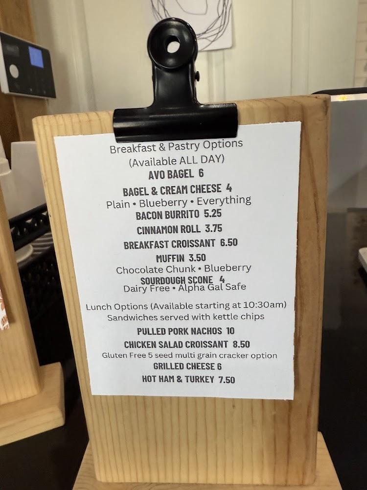 Grounded Coffee Co. Menu image 4